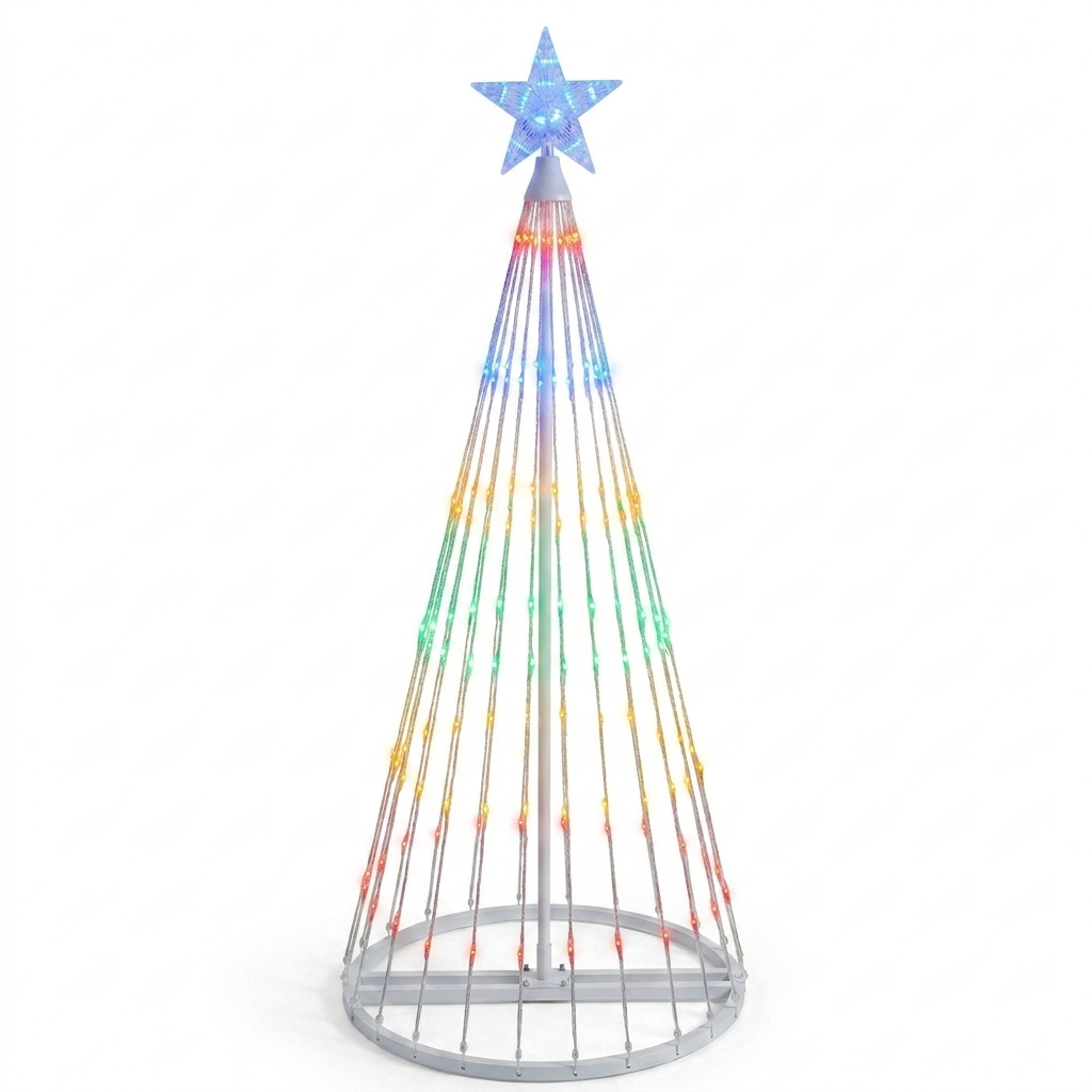 Animated LED Christmas tree light show projector unit
