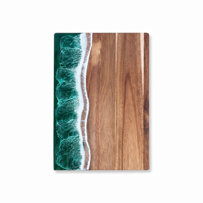 Luxury Acacia Resin Serving Board