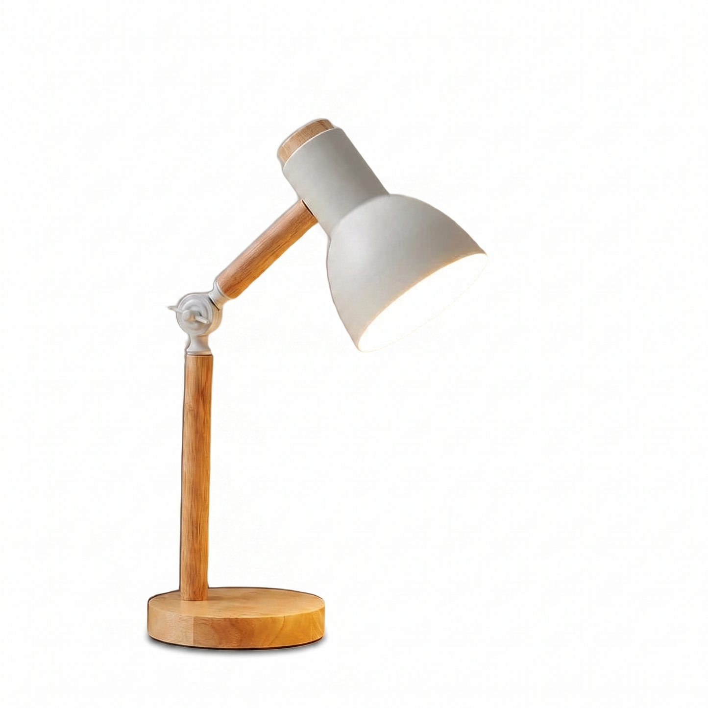 Nordic Wooden Adjustable Desk Lamp