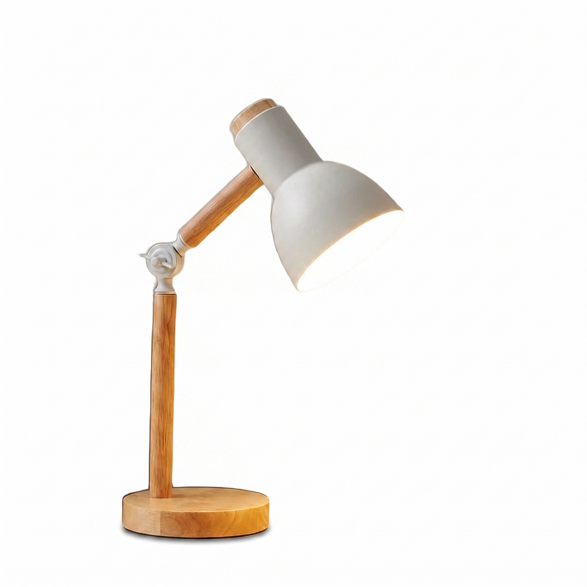 Nordic Wooden Adjustable Desk Lamp