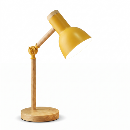 Scandinavian Wooden LED Desk Lamp
