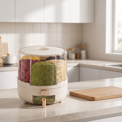 Rotating Airtight Food Storage Container lifestyle 1
