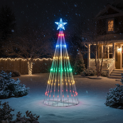 Outdoor Christmas Tree Light Show lifestyle 3