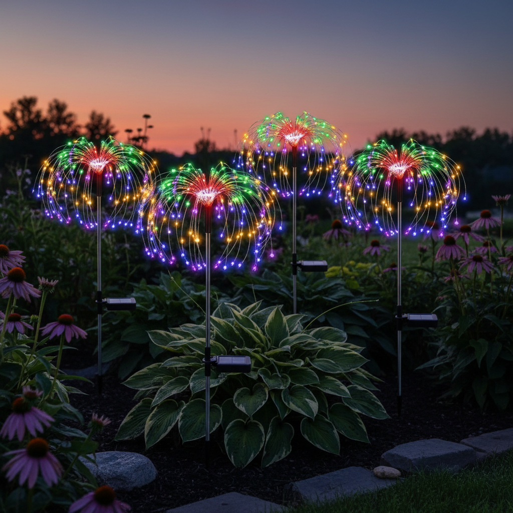 Firework Lights Outdoor Garden Decorations lifestyle 1
