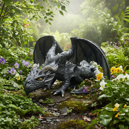 Dragon Garden Statue lifestyle 1