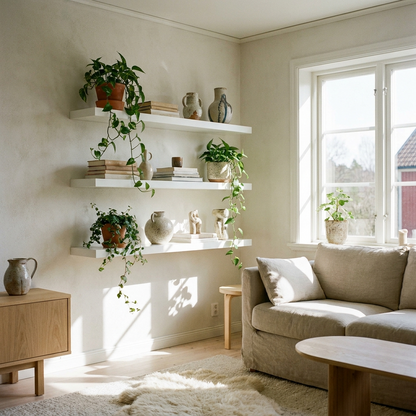 Floating Shelves lifestyle 1