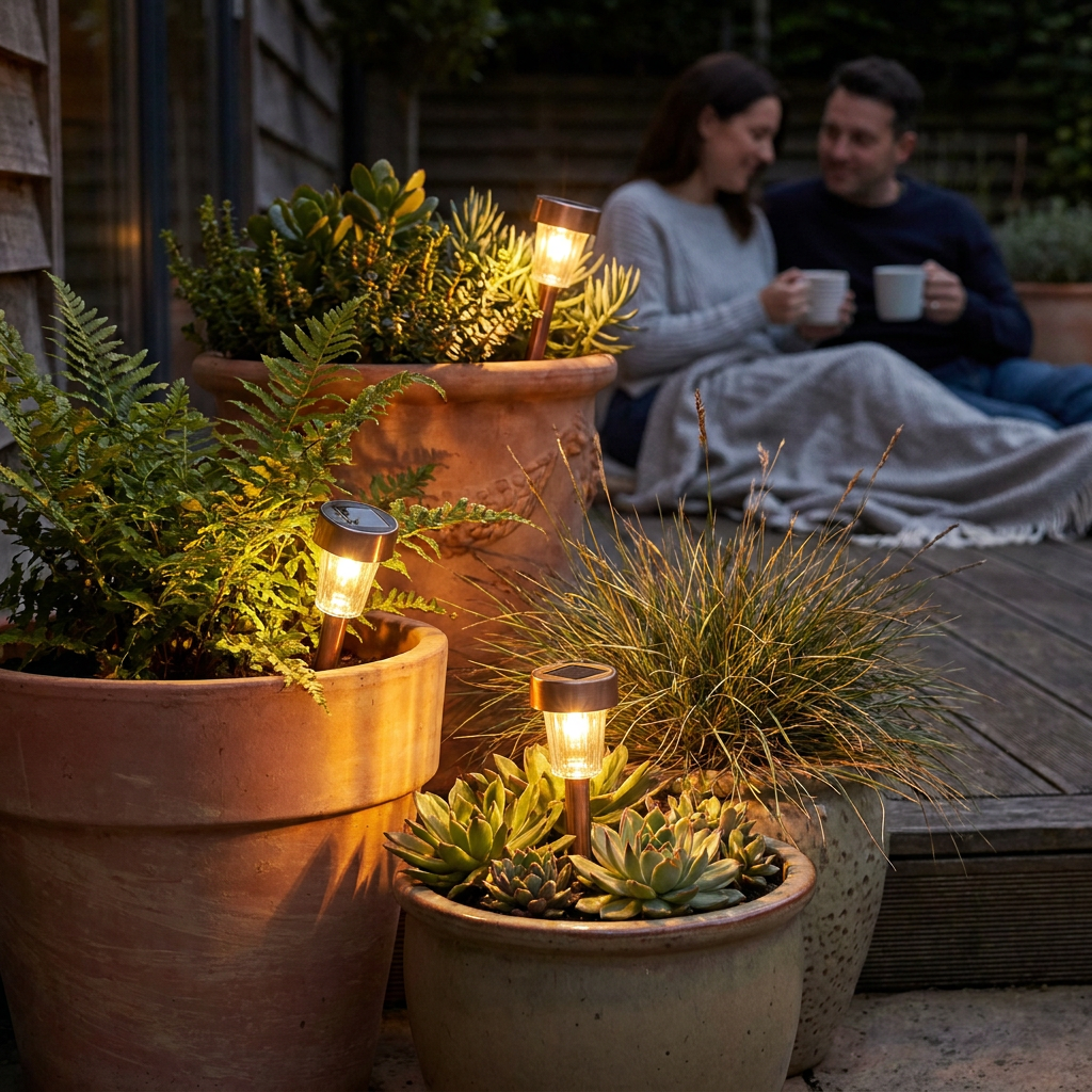 Flower Pot Spotlights lifestyle 1