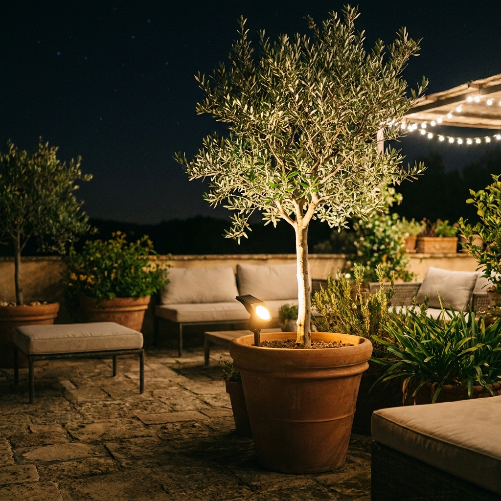 Flower Pot Spotlights lifestyle 2